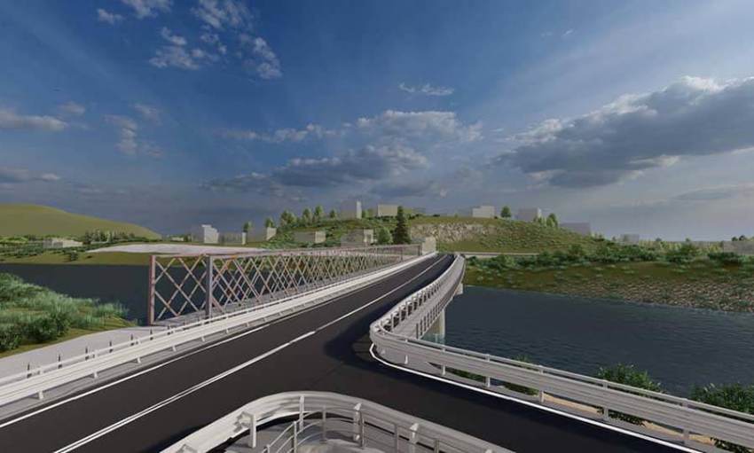 ΘΕΜΕΛΙΩΣΗ ΝΕΑΣ ΓΕΦΥΡΑΣ ΕΥΡΩΤΑ ΣΤΗ ΣΚΑΛΑ ΛΑΚΩΝΙΑΣ