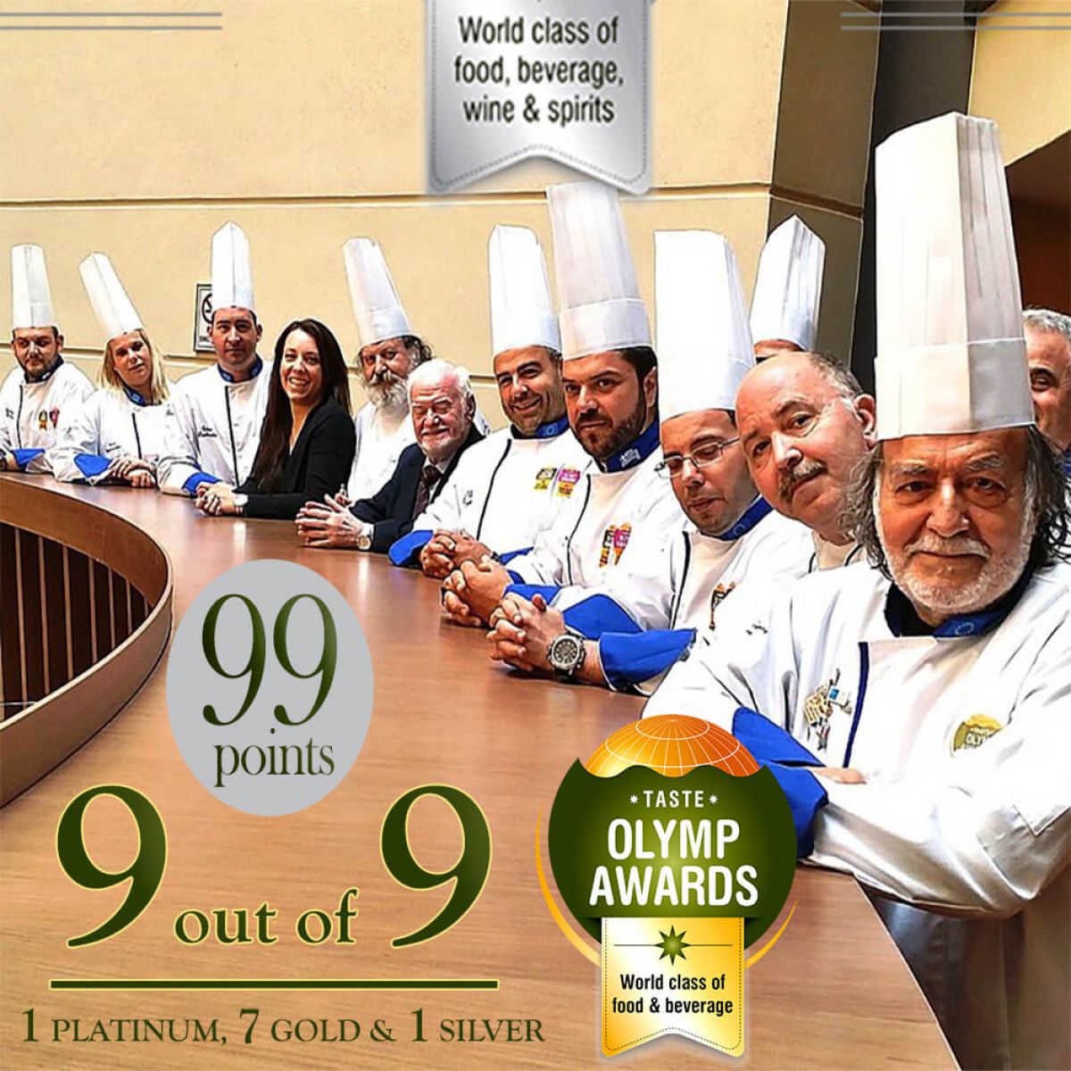 99 % : Ιστορικό ρεκόρ στα OLYMP TASTE AWARDS  για τους ελαιώνες Σακελλαρόπουλου