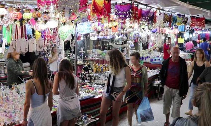 Ξεκίνησε η εμποροπανήγυρη του Γυθείου.