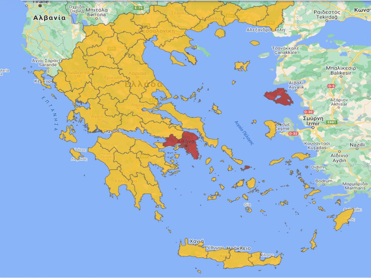 Καταγράφηκαν 46 νέα κρούσματα covid-19 στην Περιφέρεια Πελοποννήσου