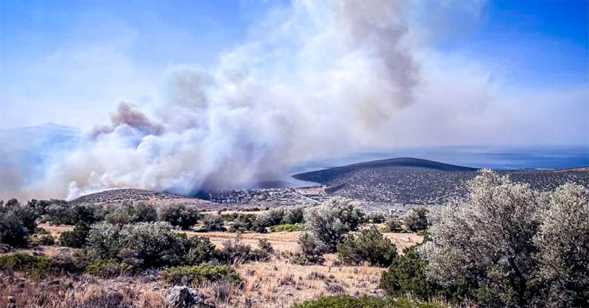 Πολύ υψηλός κίνδυνος πυρκαγιάς σήμερα σε έξι περιφέρειες της χώρας