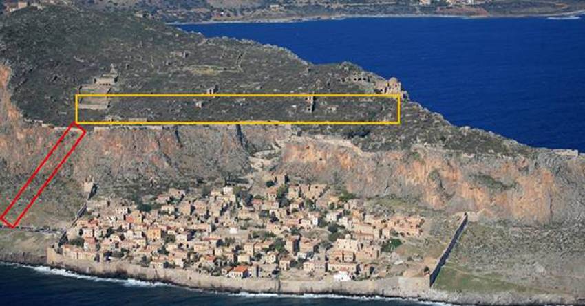 Άκυρος κρίθηκε ο διαγωνισμός για το τελεφερίκ στο Κάστρο Μονεμβασίας