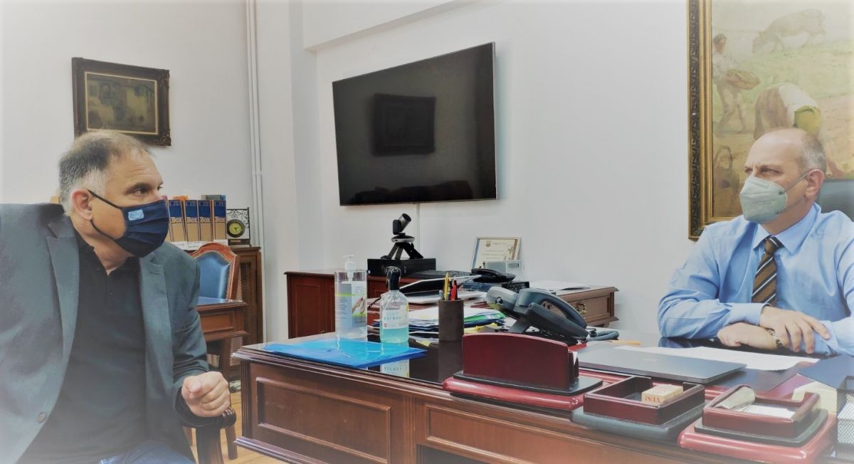 Συνάντηση Κρητικού – Τσιάρα και Κώτσηρα: «Ανάγκη κατανομής τουλάχιστον δύο θέσεων γραμματέων, μίας θέσης στο Πρωτοδικείο Σπάρτης και μίας στο Ειρηνοδικείο Επιδαύρου Λιμηράς (Μολάων)»