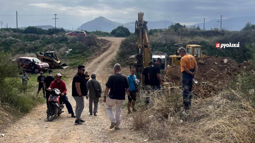 Ανασκαφή στο Άργος για να βρεθεί θαμμένος θησαυρός από την περίοδο της Κατοχής