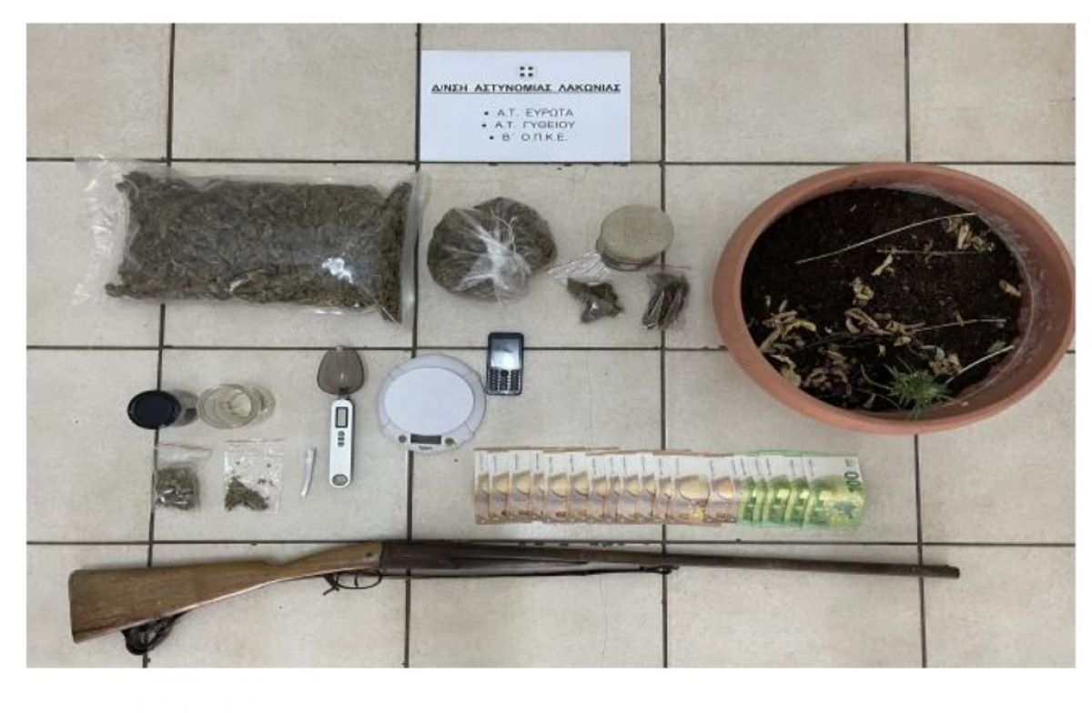 Ο Διοικητής του ΑΤ Ευρώτα αποχωρεί με μια ακόμα επιτυχία και συλλήψεις για ναρκωτικά