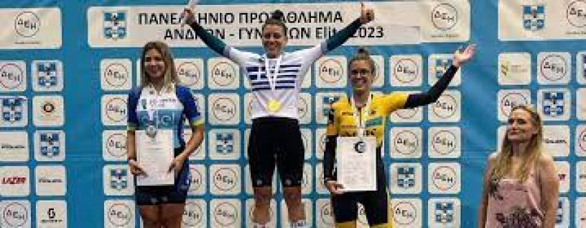 Χρυσή Βαλκανιονίκης η Κωνσταντίνα Φαρφαρά από την Τρίπολη