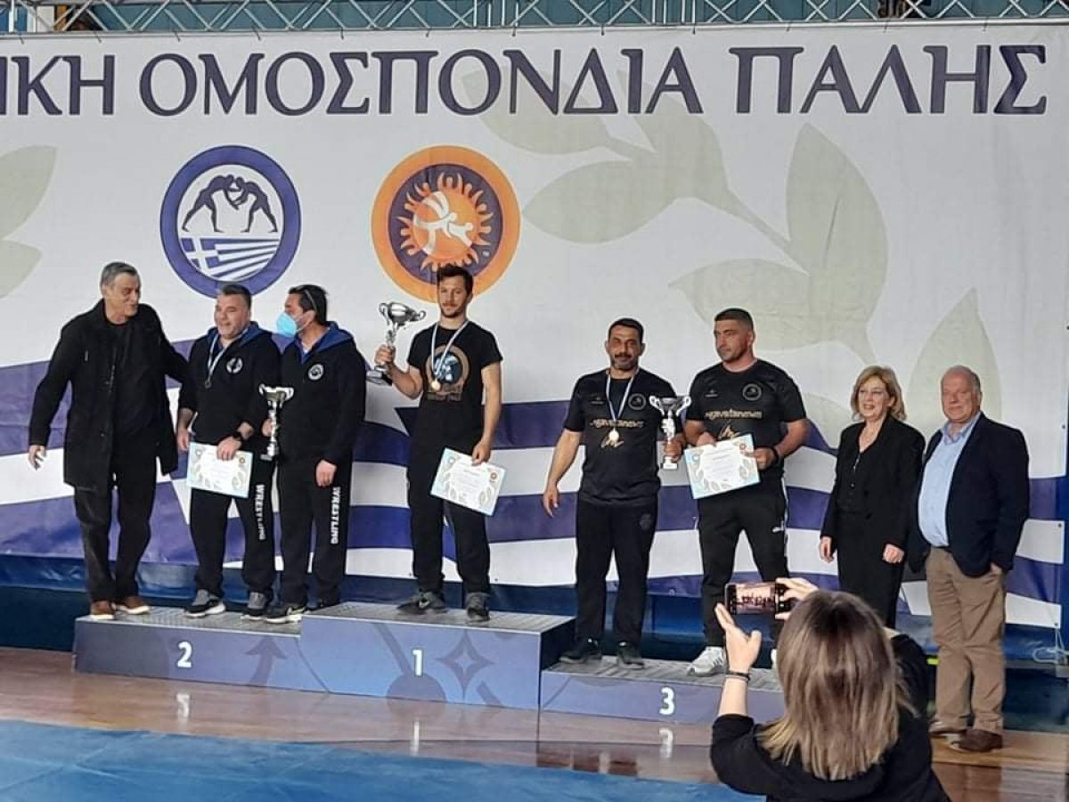 Διακρίσεις για την ομάδα ελληνορωμαικής-ελευθέρας παλης του Λεωνίδα Σπάρτης!