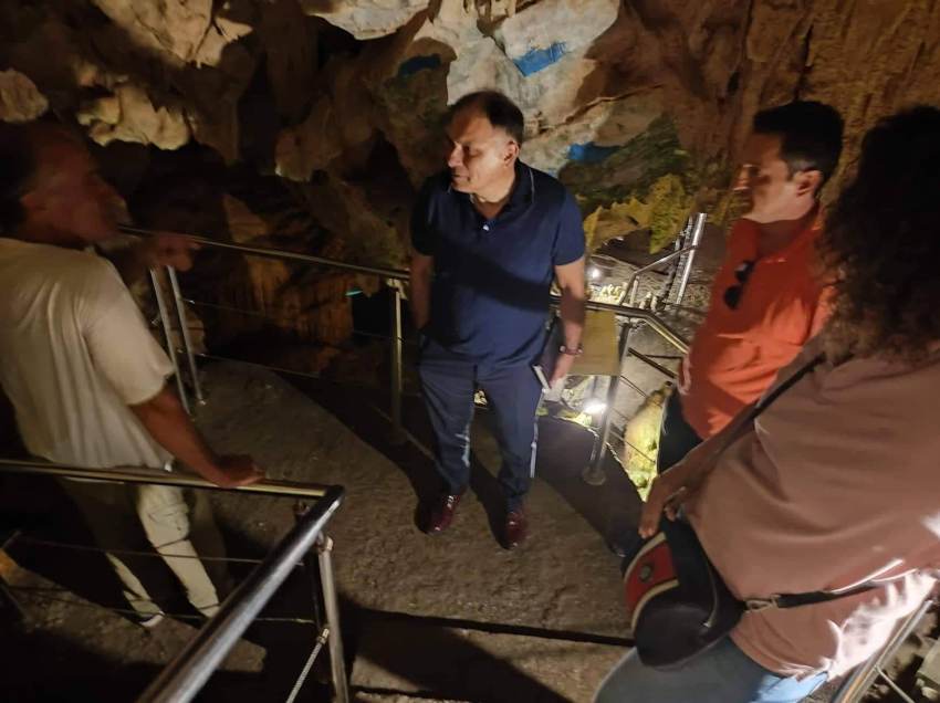 Νεοκλής Κρητικός: «Τα Σπήλαια Διρού θα αποκτήσουν την αρμόζουσα αίγλη και θέση στον παγκόσμιο τουρισμό»