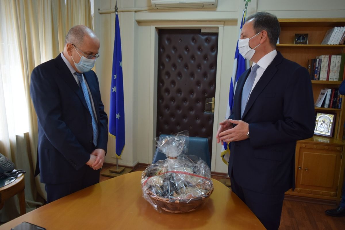 Ενεργοποιήθηκε η ηλεκτρονική υπηρεσία έκδοσης βεβαίωσης Επαγγελματία Αγρότη-Συνάντηση Λιβανού με τον πρεσβευτή του Ισραήλ