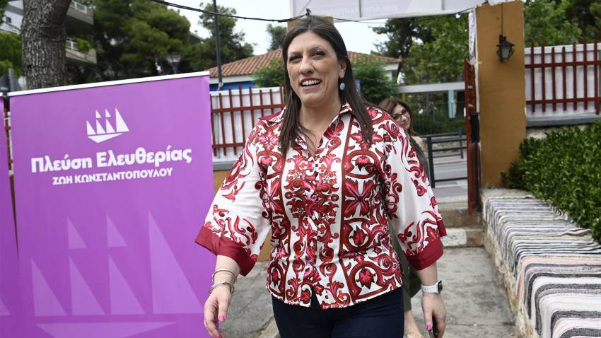 Συνάντηση της Ζωής Κωνσταντοπούλου με την Υπουργό Εσωτερικών 17-07-2023