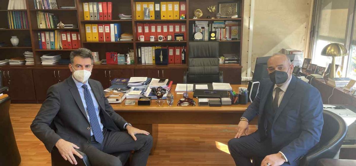 ΣΥΝΑΝΤΗΣΗ ΤΟΥ ΔΗΜΑΡΧΟΥ ΕΥΡΩΤΑ ΜΕ ΤΟΝ Γ.Γ. ΔΗΜΟΣΙΩΝ ΕΠΕΝΔΥΣΕΩΝ