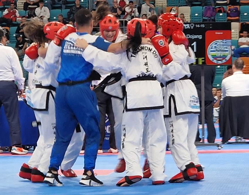 Στην 3η θέση του Κόσμου η Ελλάδα, με 84 μετάλλια, στο Παγκόσμιο Tαεκβοντό ITF