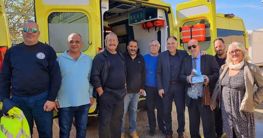 Ν. Κρητικός: «Αναβαθμίζονται σημαντικά οι Υπηρεσίες Υγείας στη Λακωνία» 6 υπερσύγχρονα ασθενοφόρα στη Λακωνία