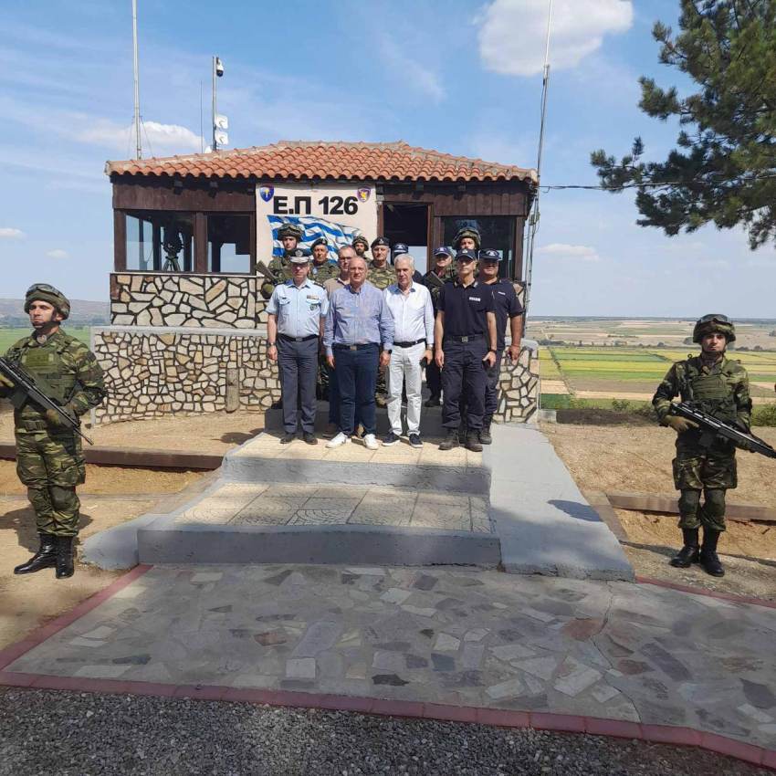 Δ.Τ. Υ.Π.τ.Π.: Γ. Οικονόμου: Αυστηρή επιτήρηση των συνόρων, αδιάκοπος αγώνας ενάντια στα εγκληματικά κυκλώματα