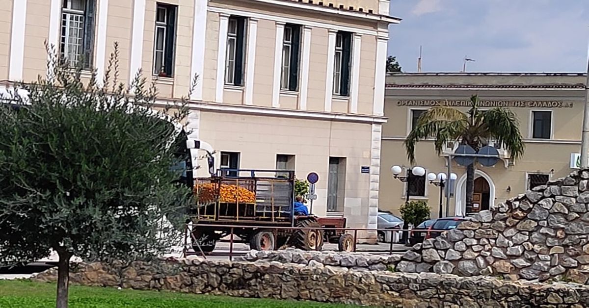 Διαμαρτυρία στο Ναύπλιο: Απελπισμένοι αγρότες έκαναν κηδεία στην παραγωγή τους