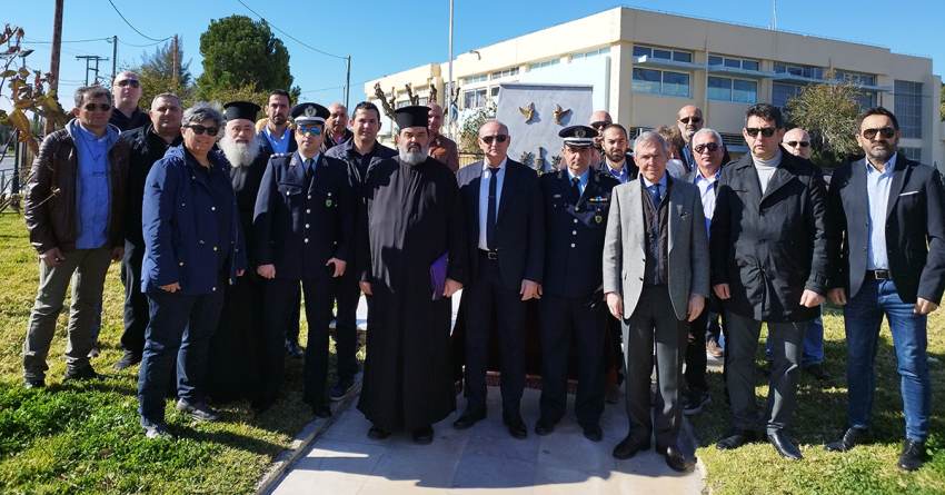 Σκάλα: Επιμνημόσυνη δέηση για τους πεσόντες αστυνομικούς εν ώρα καθήκοντος