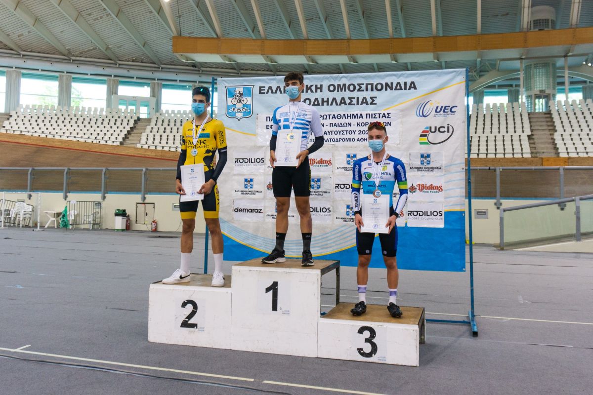 Πρωταθλητής Ελλάδος ο ποδηλάτης του Σπαρτιατικού Γ.Σ. Πέτρος Παναγάκος