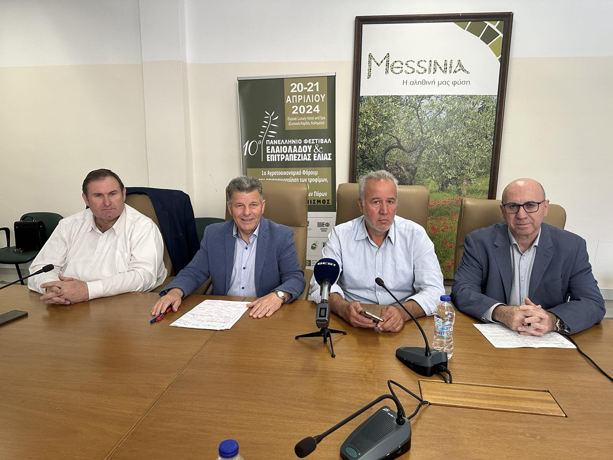 Στάθης Αναστασόπουλος: «Το 10ο Πανελλήνιο Φεστιβάλ αναδεικνύει τη σπουδαιότητα της καλλιέργειας της ελιάς και την εξαιρετική ποιότητα»